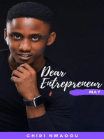 Dear Entrepreneur: May