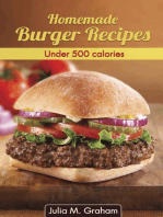 Homemade Burger Recipes: Under 500 Calories