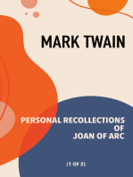 Personal Recollections of Joan of Arc: Vol. 1 of 2