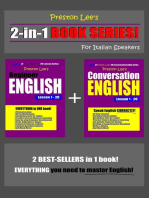 Preston Lee’s 2-in-1 Book Series! Beginner English & Conversation English Lesson 1: 20 For Italian Speakers