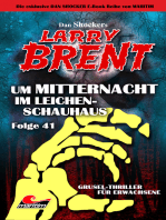 Dan Shocker's LARRY BRENT 41: Um Mitternacht im Leichenhaus