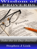 Wisdom of Proverbs: Take the 31 Day Journey