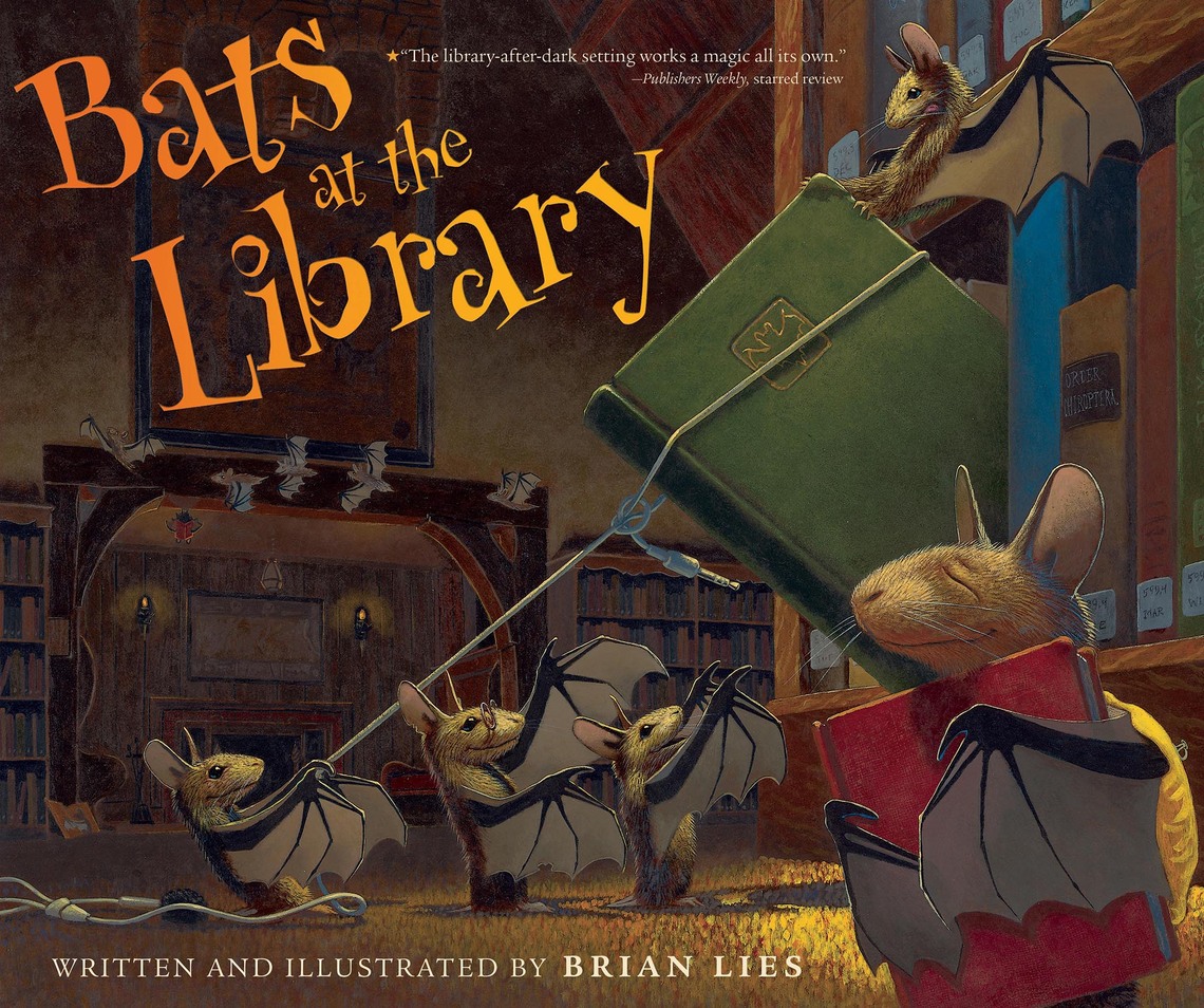 Read Bats at the Library Online by Brian Lies Books