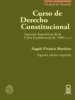 Curso de Derecho Constitucional - Tomo II: Aspectos dogmáticos de la Carta Fundamental de 1980