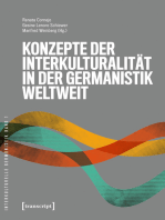 Konzepte der Interkulturalität in der Germanistik weltweit