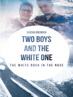 Two Boys and the White One: The white Rock in the nose