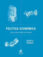 Política económica: Teoría y práctica desde los mercados