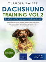 Dachshund Training Vol 2 – Dog Training for Your Grown-up Dachshund: Dachshund Training, #2