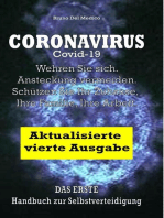 Coronavirus Covid-19. Wehren Sie sich. Ansteckung vermeiden. Schützen Sie Ihr Zuhause, Ihre Familie, Ihre Arbeit. Aktualisierte vierte Ausgabe.