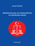 Sanktionierung von Unternehmen im türkischen Recht