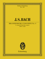 Brandenburg Concerto No. 4 G major: BWV 1049