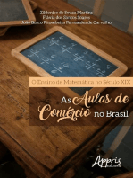 O Ensino de Matemática no Século Xix: Aulas de Comércio no Brasil