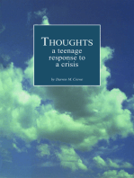 Thoughts ... A Teenage Response to a Crisis