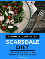 Complete Guide to the Scarsdale Diet: A Beginners Guide & 7-Day Meal Plan for Weight Loss