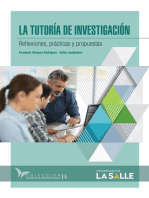 La tutoría de la investigación: Reflexiones, prácticas y propuestas