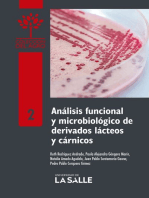 Análisis funcional y microbiológico de derivados lácteos y cárnicos