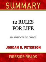12 Rules for Life: An Antidote to Chaos by Jordan B. Peterson: Summary by Fireside Reads