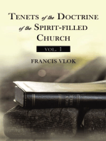 Tenets of the Doctrine of the Spirit-filled Church vol. 1