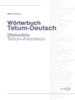 Wörterbuch Tetum-Deutsch: Disionáriu Tetun-Alemaun