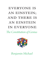 Everyone is an Einstein; and There is an Einstein in Everyone: The Constitution of Genius