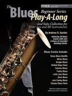The Blues Play-A-Long and Solos Collection for Bb (tenor) sax Beginner Series
