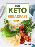 Easy Keto Breakfast: Delicious low-carb, high-fat, Ketogentic Cookbook