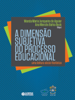 A dimensão subjetiva do processo educacional