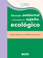 Educação ambiental: A formação do sujeito ecológico