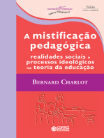 A mistificação pedagógica: Realidades sociais e processos ideológicos na teoria da educação