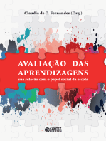 Avaliação das aprendizagens: Sua relação com o papel social da escola