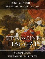 Septuagint: Haggai