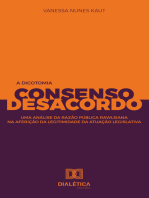 A Dicotomia Consenso e Desacordo: uma análise da razão pública rawlsiana na aferição da legitimidade da atuação legislativa