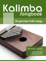 Kalimba Songbook - 50 German Folk Songs: Kalimba Songbooks, #6