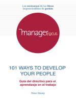 Resumen de 101 Ways To Develop Your People de Peter Honey