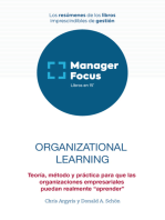 Resumen de Organizational Learning de Donald A. Schön y Chris Argyris