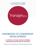 Resumen de Handbook of Leadership Development de Ellen Van Velsor, Russ S. Moxley y Cynthia D. McCauley