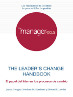Resumen de El manual del cambio para líderes de Gretchen M. Spreitzer, Jay A. Conger y Edward E. Lawler III