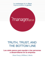 Resumen de Truth, Trust, and the Bottom Line de Diane Tracy y William J. Morin