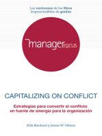Resumen de Capitalizing on Conflict de Kirk Blackard y James W. Gibson