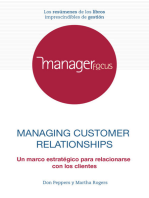 Resumen de Managing Customer Relationships de Don Peppers y Martha Rogers