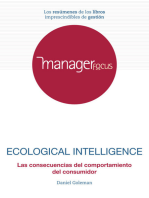 Resumen de Inteligencia ecológica de Daniel Goleman