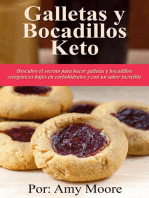 Galletas y bocadillos keto Descubre el secreto para hacer galletas y bocadillos cetogénicos bajos en carbohidratos y con un sabor increíble