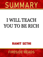 Summary of I Will Teach You To Be Rich by Ramit Sethi (Fireside Reads)