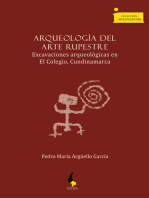 Arqueología del arte rupestre: excavaciones arqueológicas en El Colegio, Cundinamarca