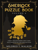 Sherlock Puzzle Book (Volume 4) - Unsolved Mysteries And Cases Documented By Dr John Watson: Sherlock Puzzle Book, #4
