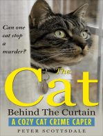 The Cat Behind The Curtain: A Cozy Cat Crime Caper: The Cozy Cat Thrillers Series, #1