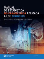 Manual de estadística no paramétrica aplicada a los negocios