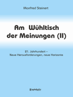 Am Wühltisch der Meinungen (II)