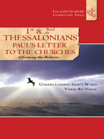 1st and 2nd Thessalonians Paul's Letters to the Churches Affirming the Believer