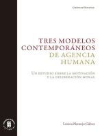 Tres modelos contemporáneos de agencia humana